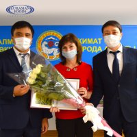 State awards on the 30th anniversary of Independence of Kazakhstan presented to the employees of EURASIAN FOODS CORPORATION and EURASIAN FOODS
