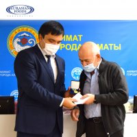 State awards on the 30th anniversary of Independence of Kazakhstan presented to the employees of EURASIAN FOODS CORPORATION and EURASIAN FOODS